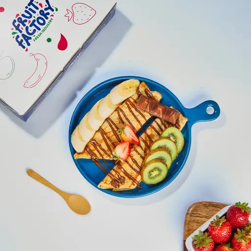 Chocolate Crepe with Fruits